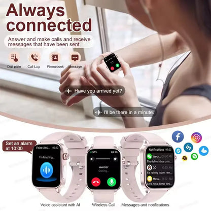 NNEOBA ECG+PPG Smart Watch Pink