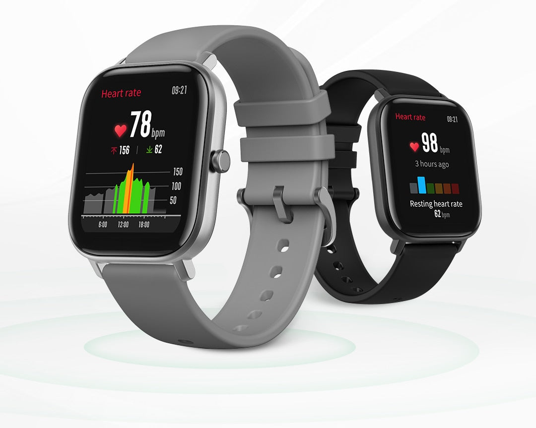 Smart Watch BT5.0 AMOLED Screen Heart Rate Sleep Wristband GPS+GLONASS 5ATM Waterproof Sport Smart Watch