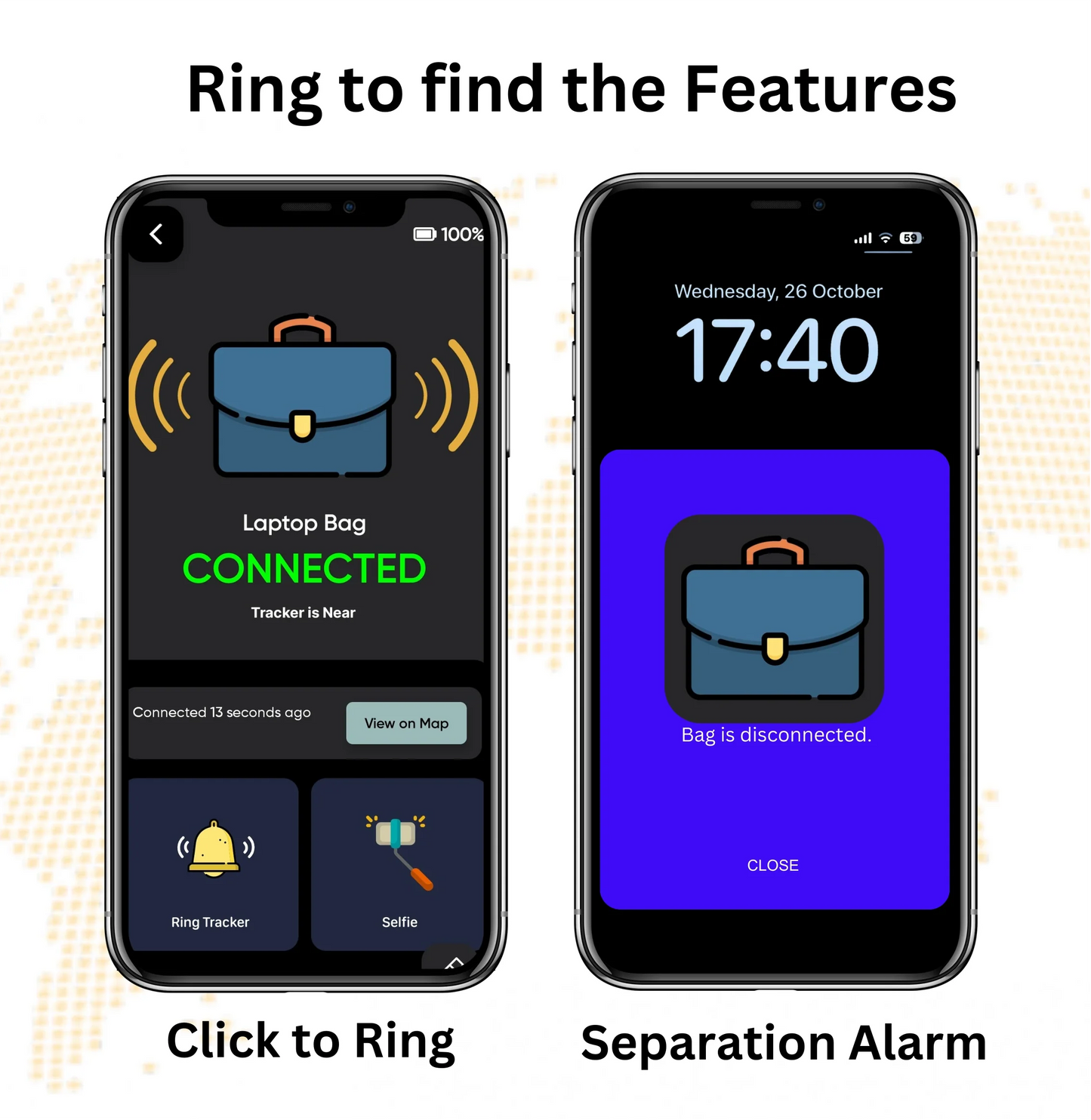 Dolphin Smart Bluetooth Tracker Pro with Leather Case
